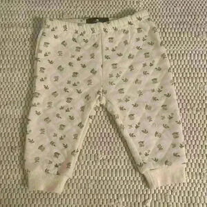 Seven 7 For All Mankind - Infant 6-9M - White Cherry Print Pant/Sweatpant